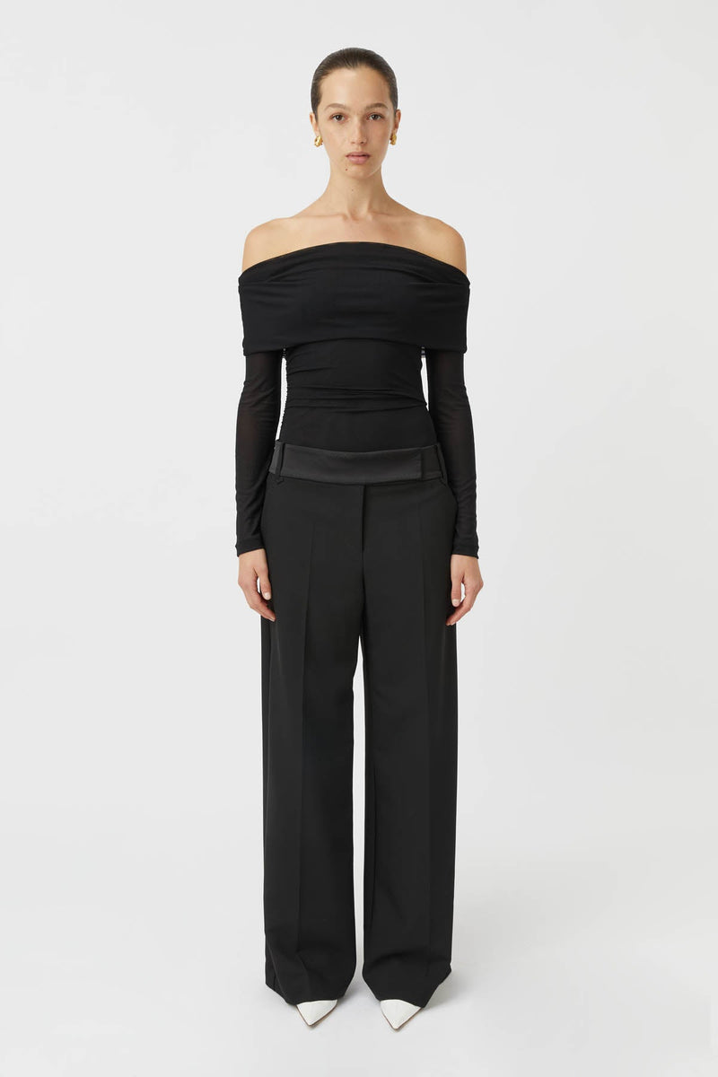 Asta Offtheshoulder Top in Black CAMILLA AND MARC® C&M