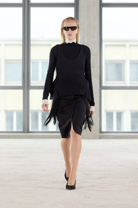 Floret Tailored Midi Skirt