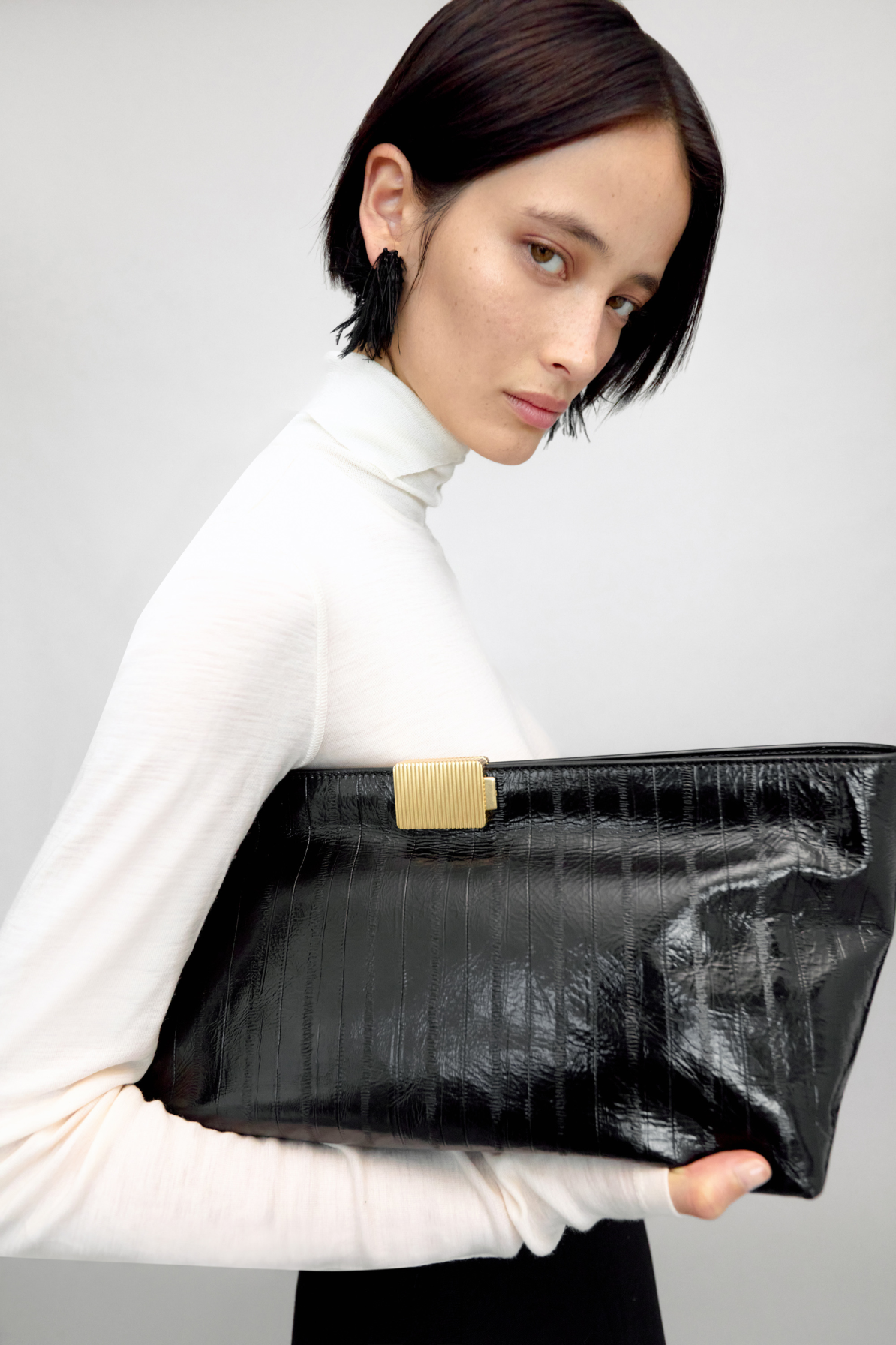 CAMILLA AND MARC PF26 Poppy Eel Clutch Accessories Collection