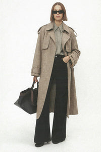 Palazzo Trench Coat