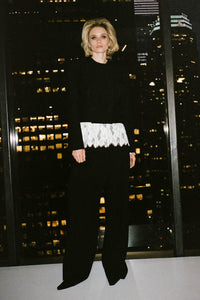 Zemira Long Sleeve Lace Top