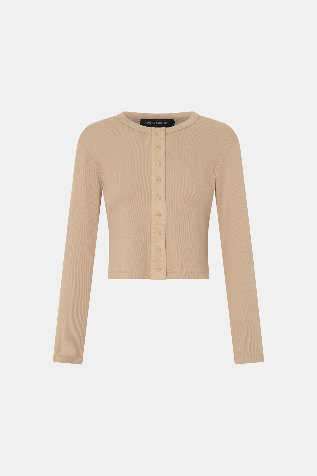 Aubrey Long Sleeve Rib Top