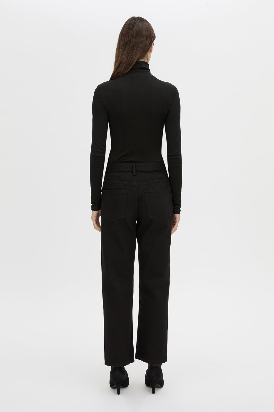 Barre High Neck Top