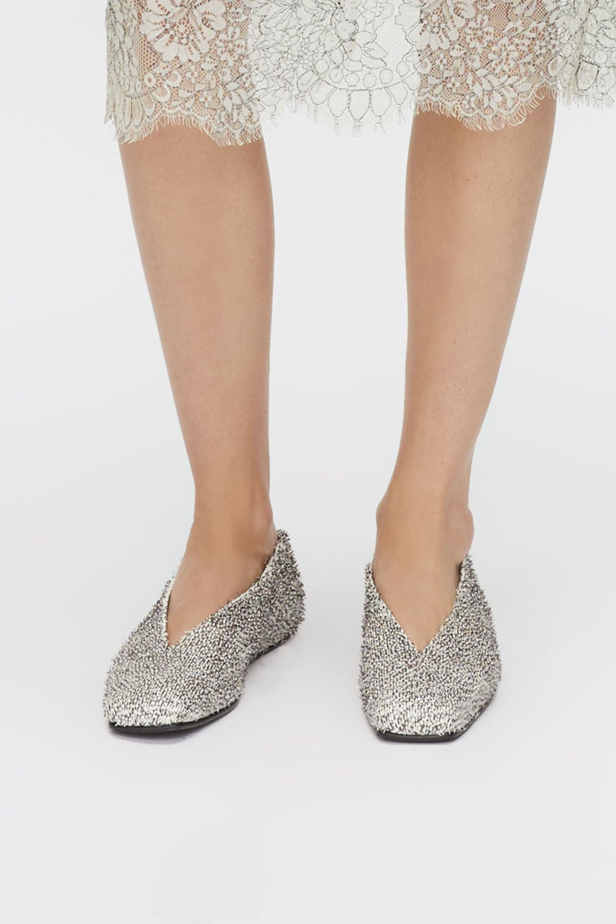 Birgitte Two Tone Ballerina