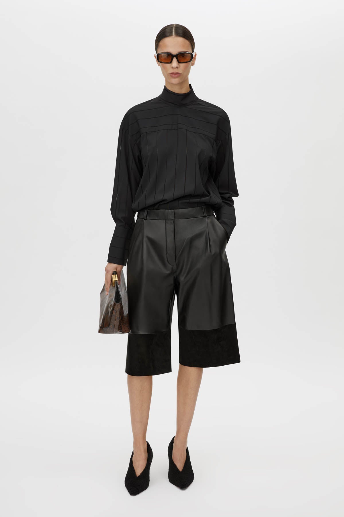 Branzi Leather Short