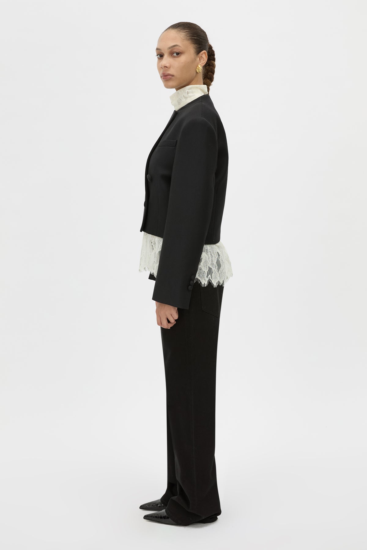 Caius Relaxed Cropped Blazer