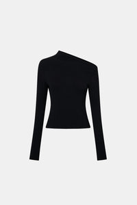 Cali Textured Long Sleeve Top