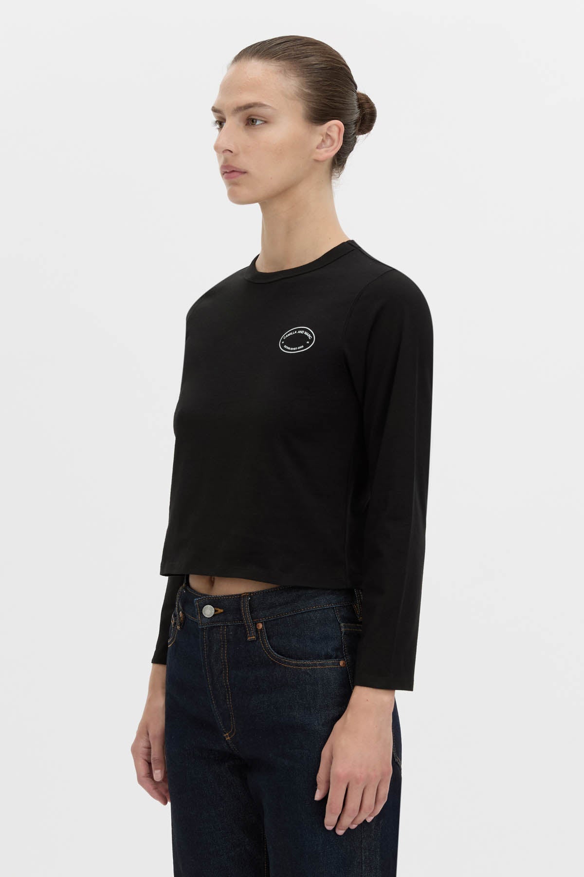 Carmine Fitted Long Sleeve Tee