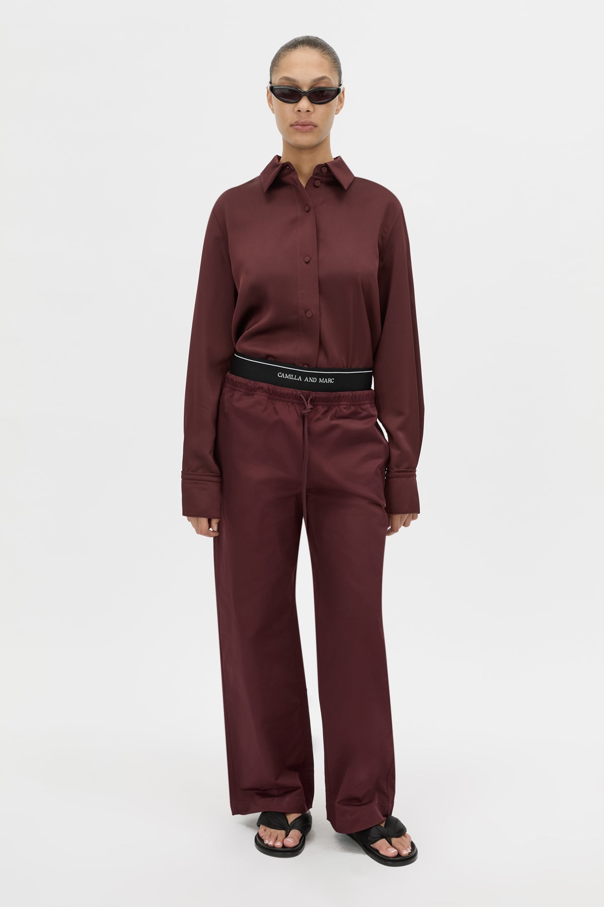 Dia Elastic Detail Pant
