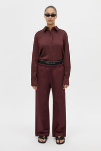 Dia Elastic Detail Pant