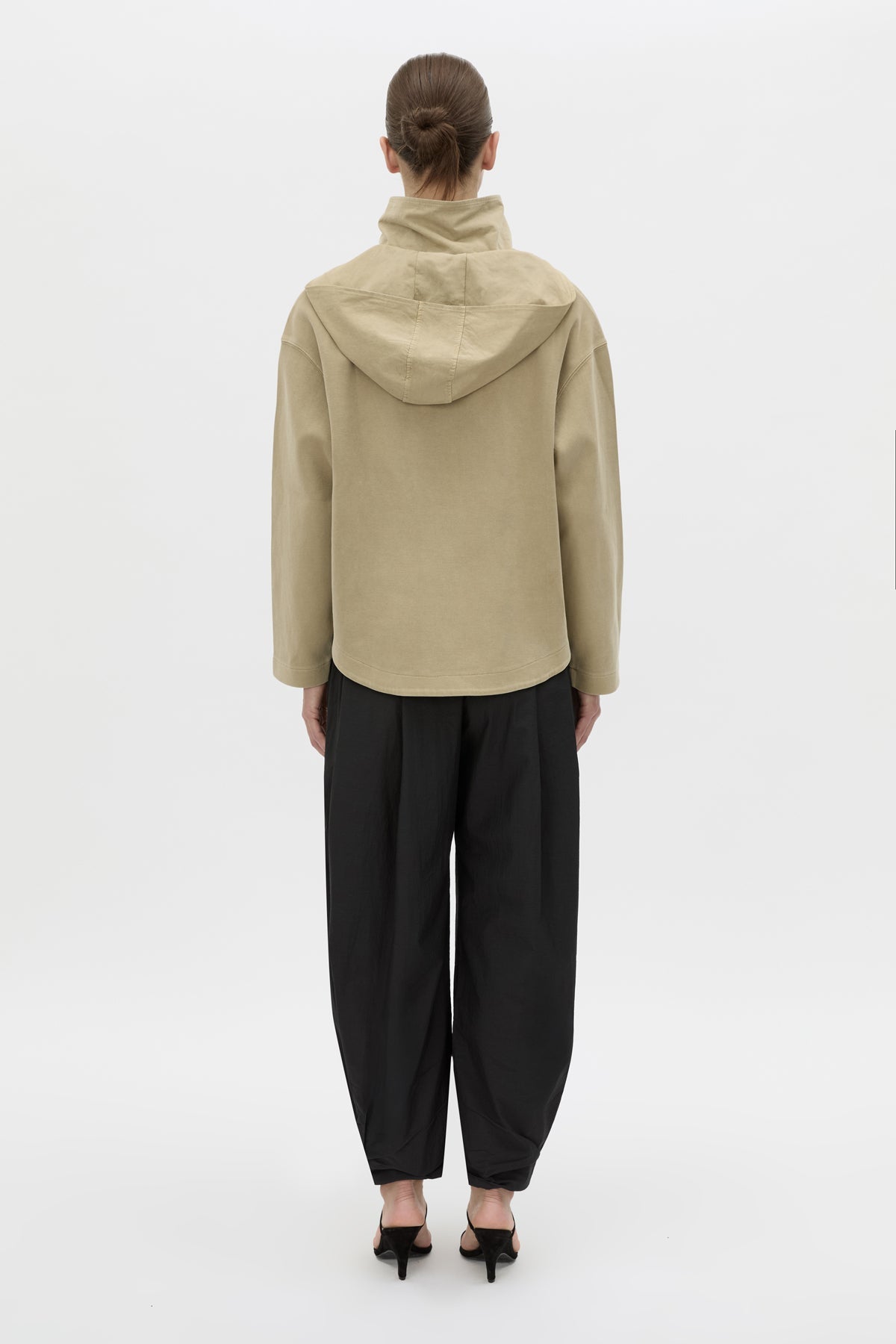 Eira Heavy Jersey Hooded Pullover