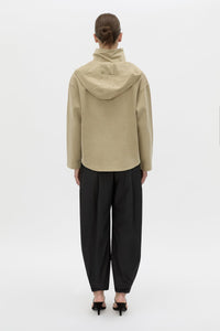 Eira Heavy Jersey Hooded Pullover