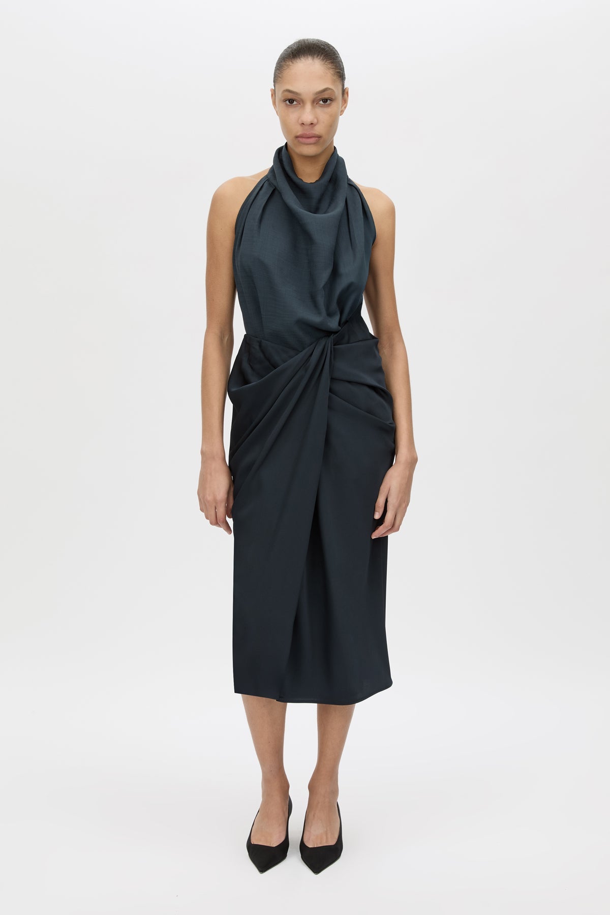 Elowyn Wrap Midi Skirt