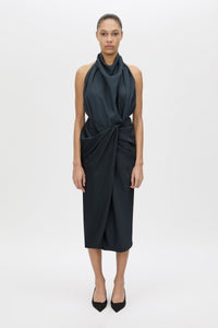 Elowyn Wrap Midi Skirt