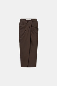 Elowyn Wrap Midi Skirt