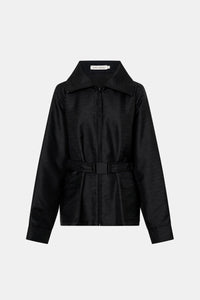 Escher Logo Jacquard Puffer Jacket