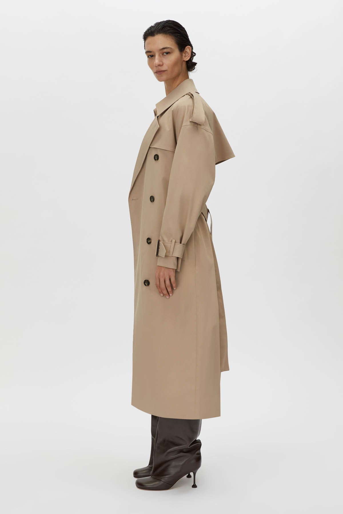 Evans Classic Trench Coat