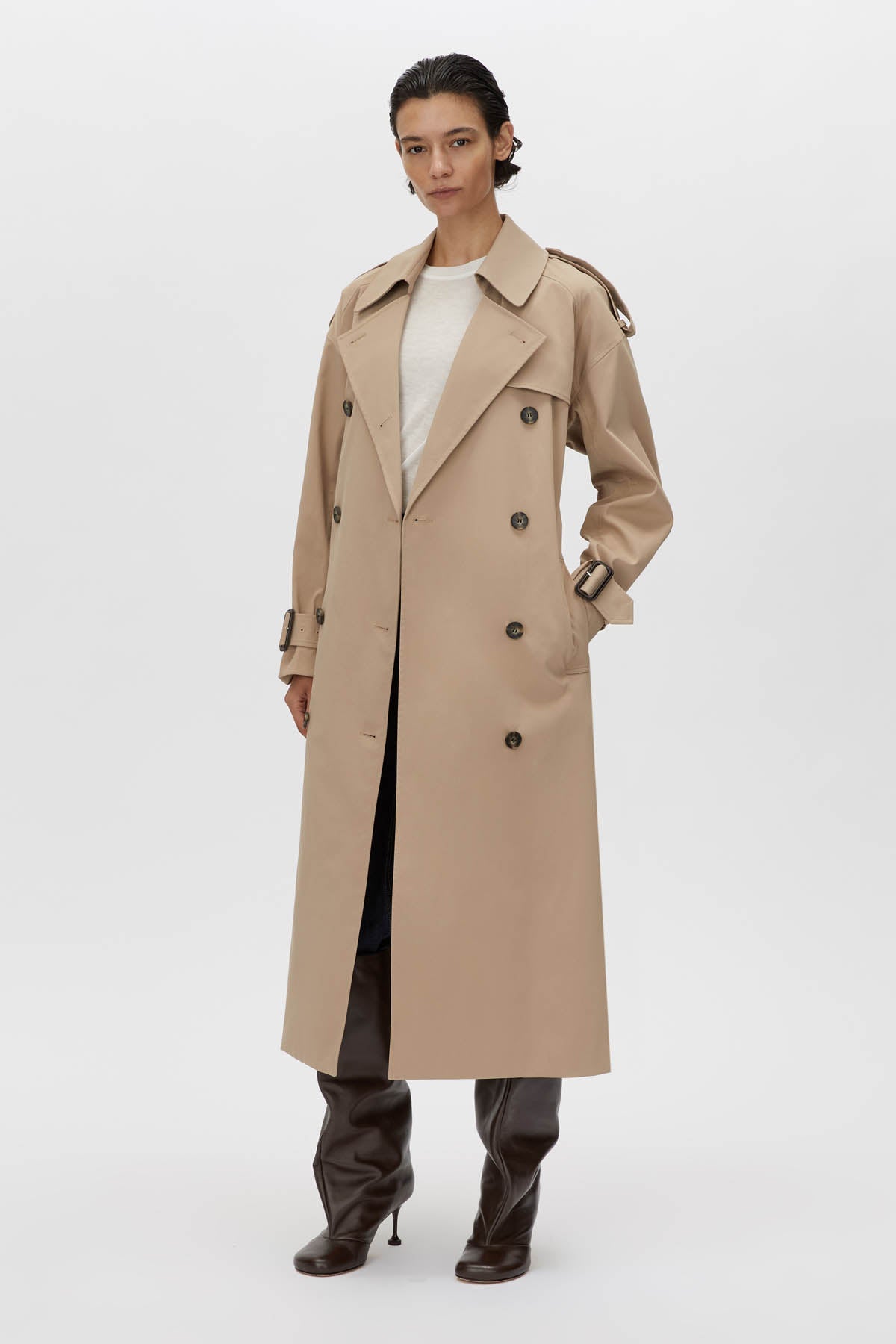 Evans Classic Trench Coat