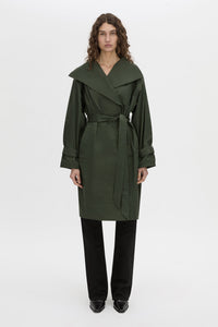 Gia Funnel Neck Coat