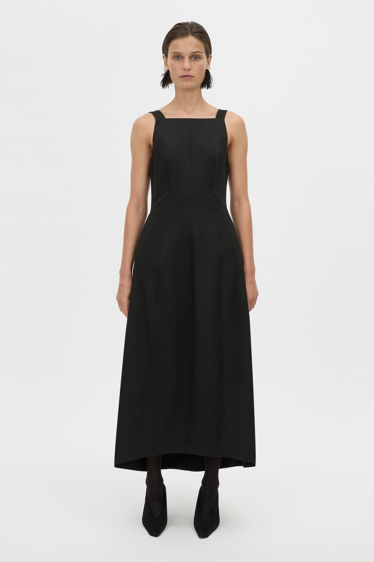 Helix Back Detail Midi Dress