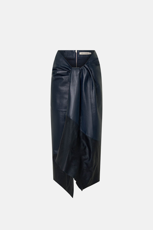 Lido Leather Skirt