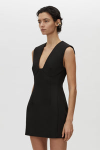 Mackinley V Neck Mini Dress