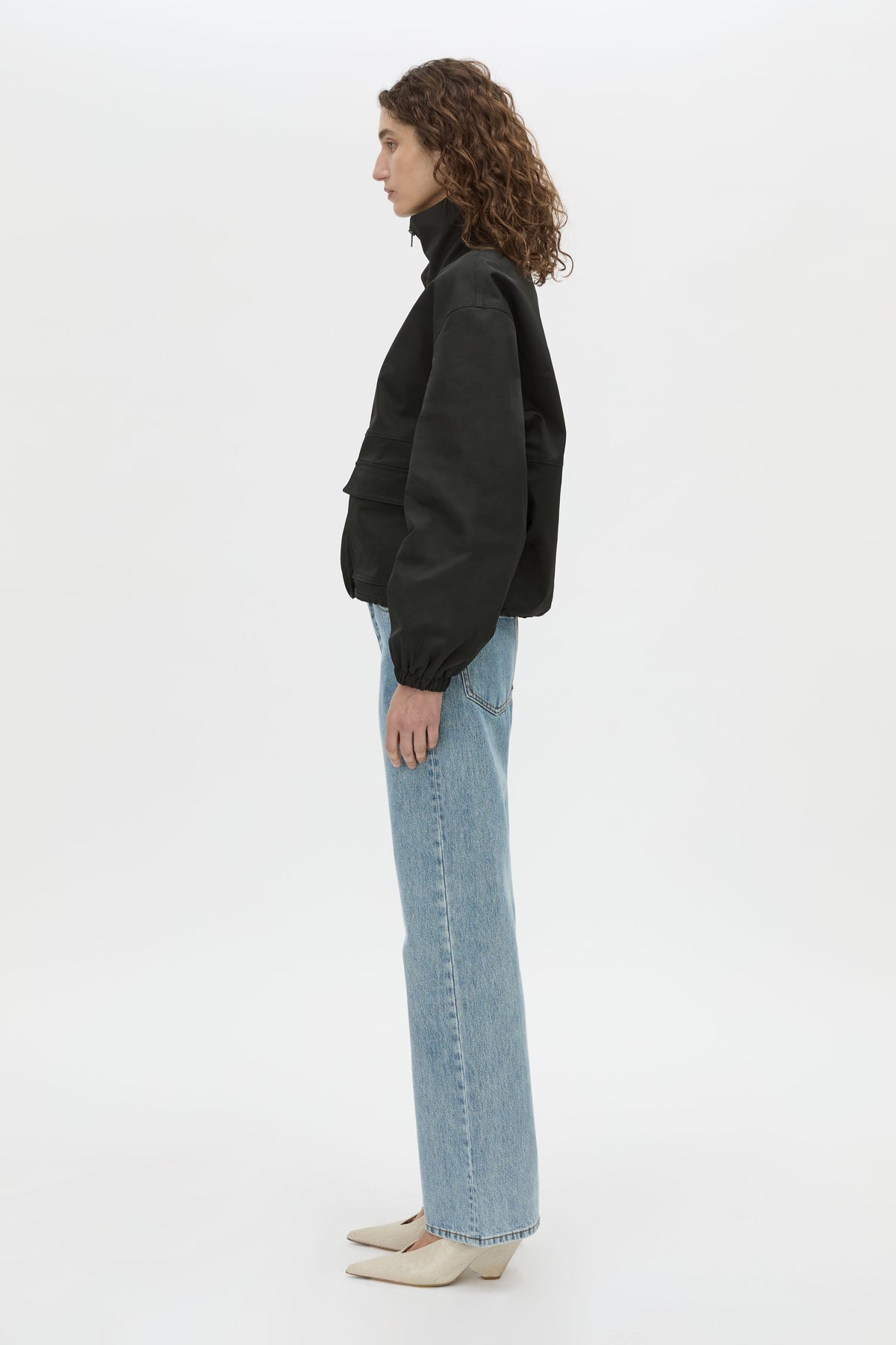Mahdavi Funnel Neck Jacket
