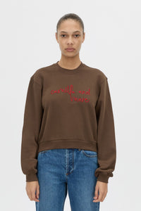 Maren Crop Emb Tracksuit Top