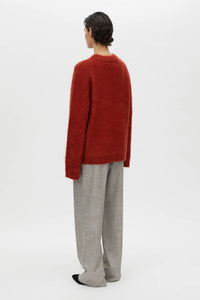 Meier Brushed Knit Sweater