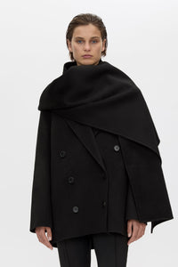 Memoria Coat With Scarf