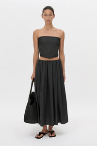 Milo Gathered Skirt W/belt