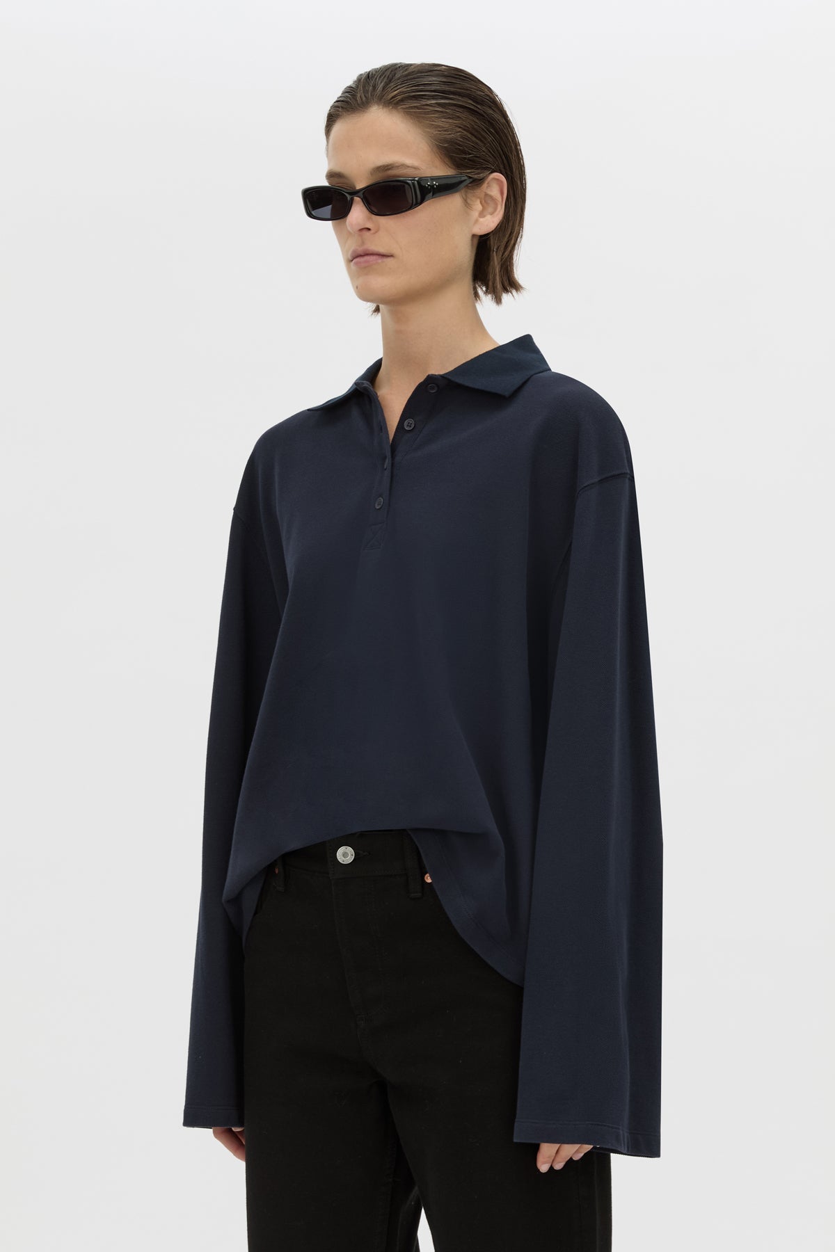 Moreno Long Slv Polo Top