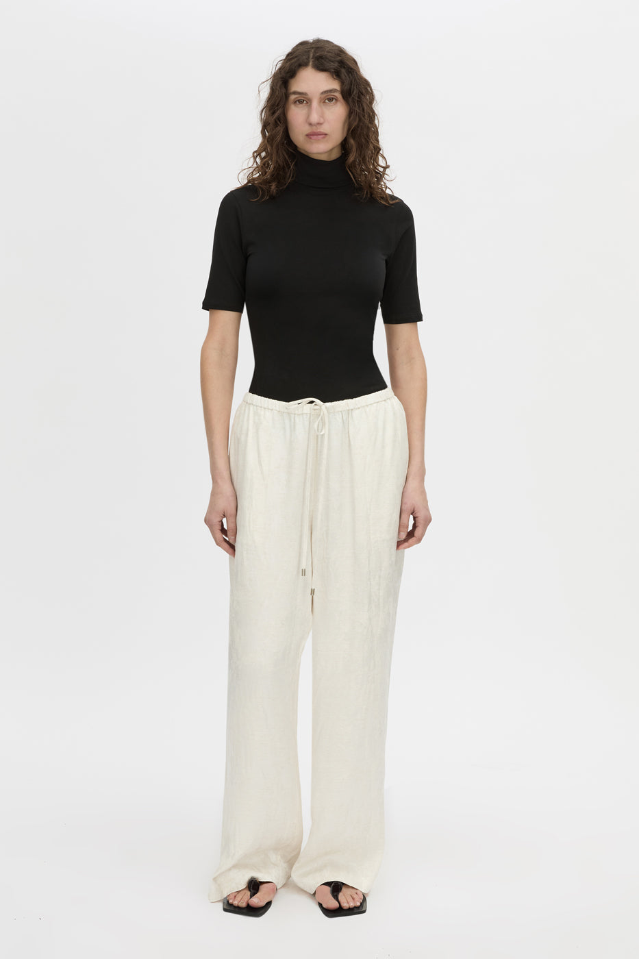 Naidee Satin Relaxed Pant