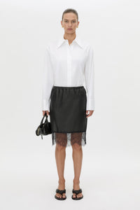 Nes Leather Skirt