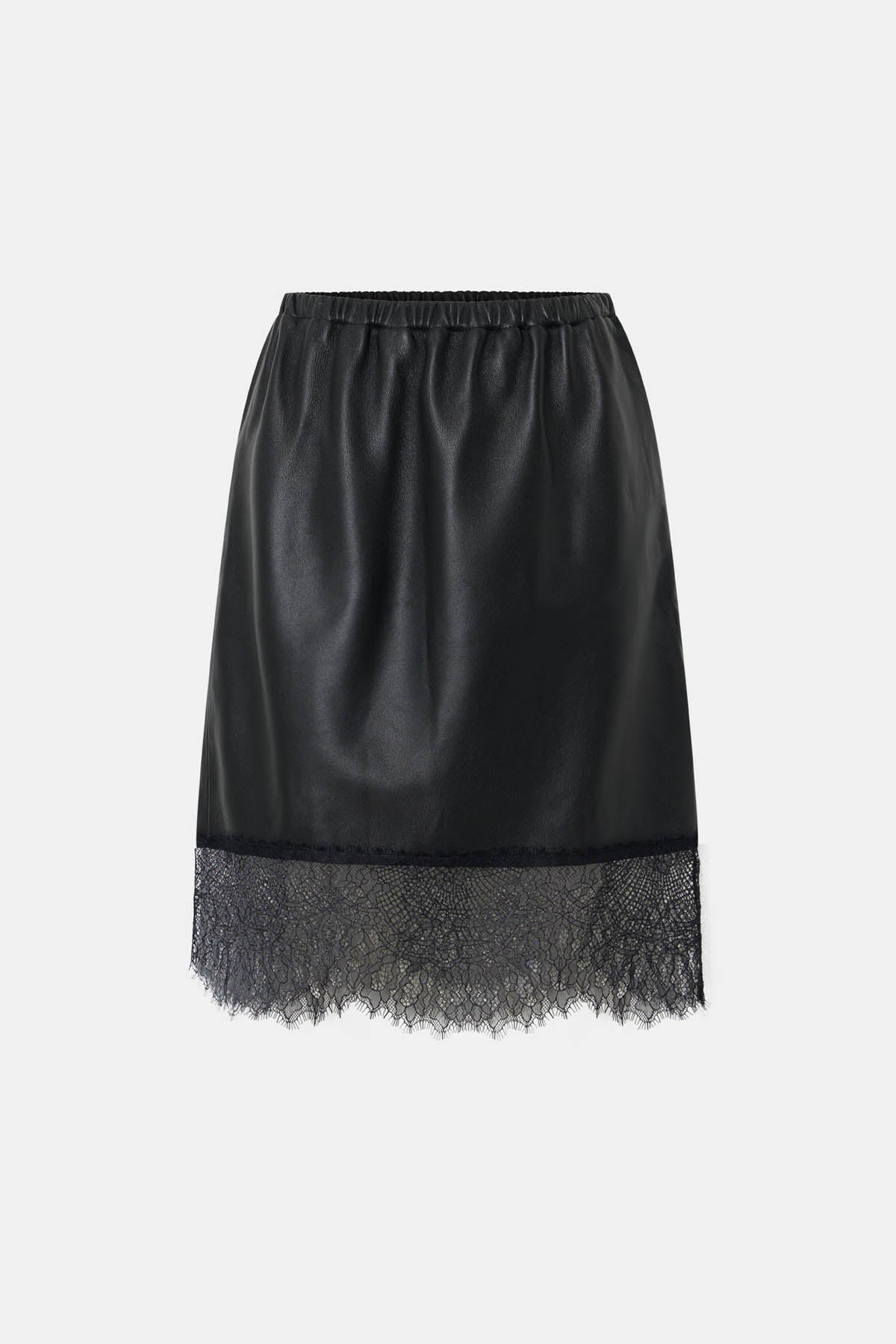 Nes Leather Skirt