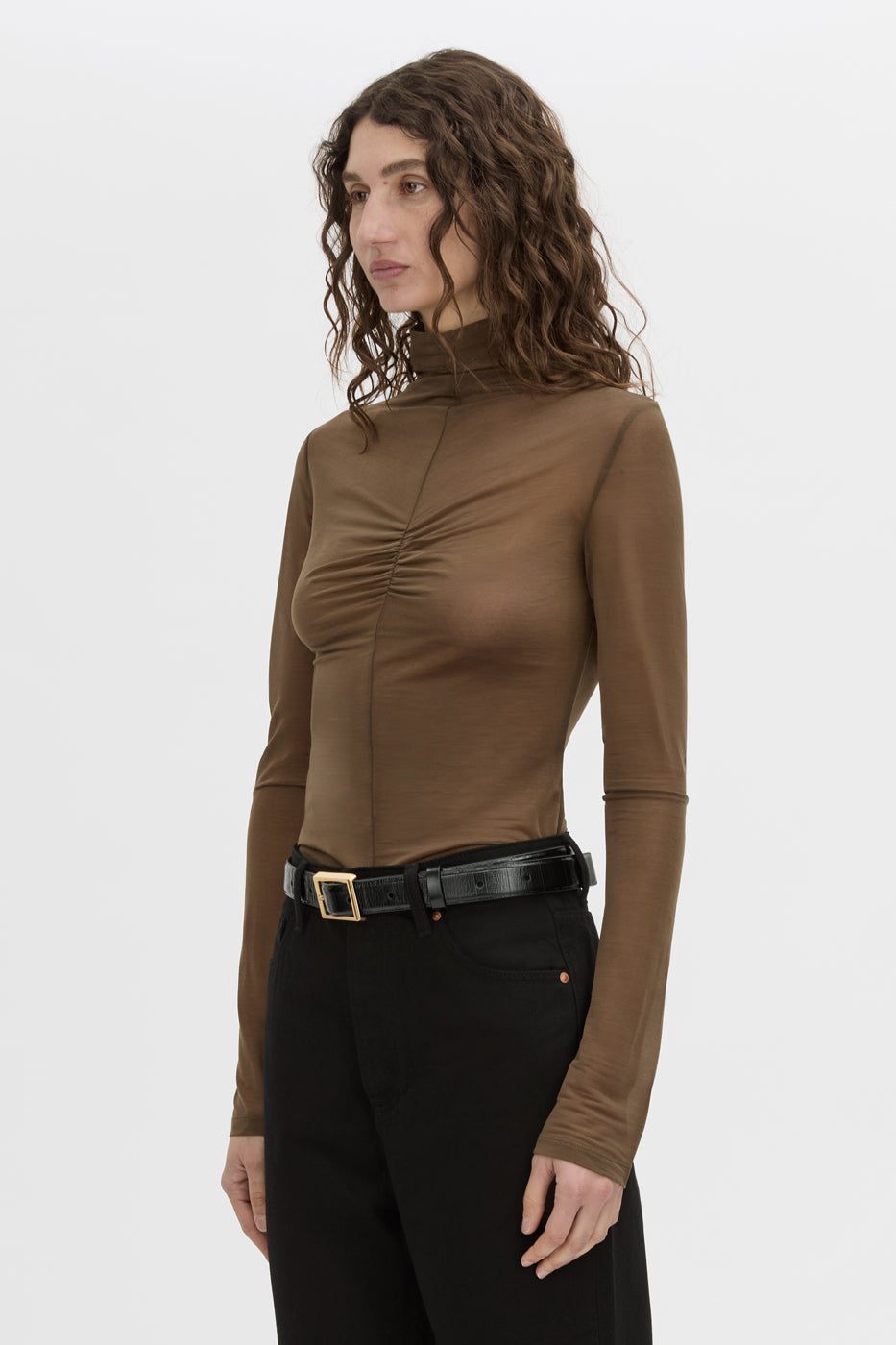 Novel Long Sleeve Stocking Top