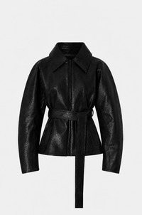 Oreno Croc Belted Jacket