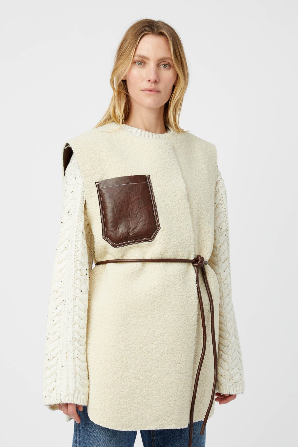 Oswald Reversible Shearling Vest