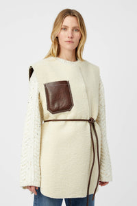 Oswald Reversible Shearling Vest