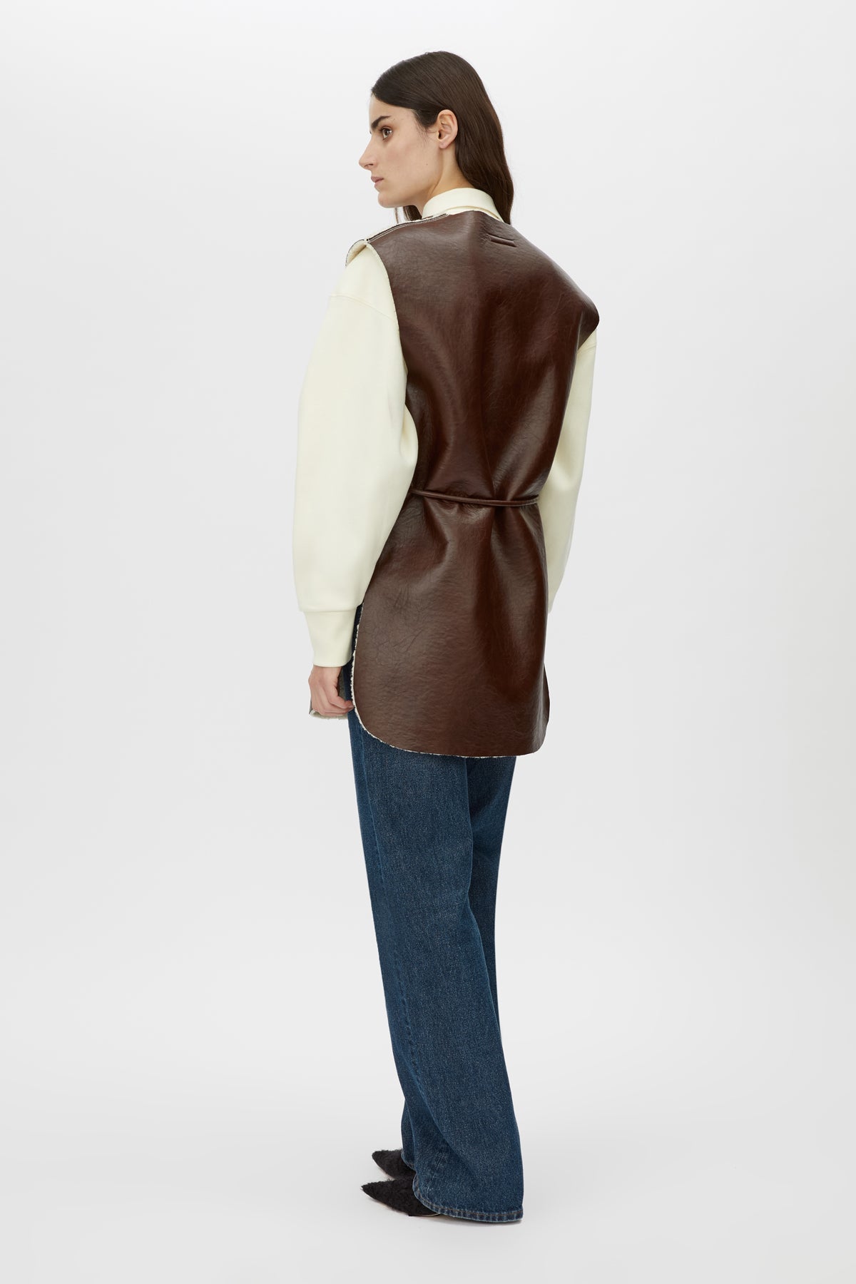 Oswald Reversible Shearling Vest