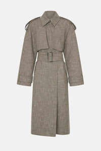 Palazzo Trench Coat