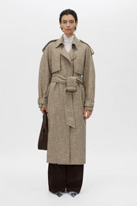 Palazzo Trench Coat