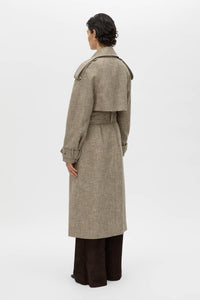 Palazzo Trench Coat
