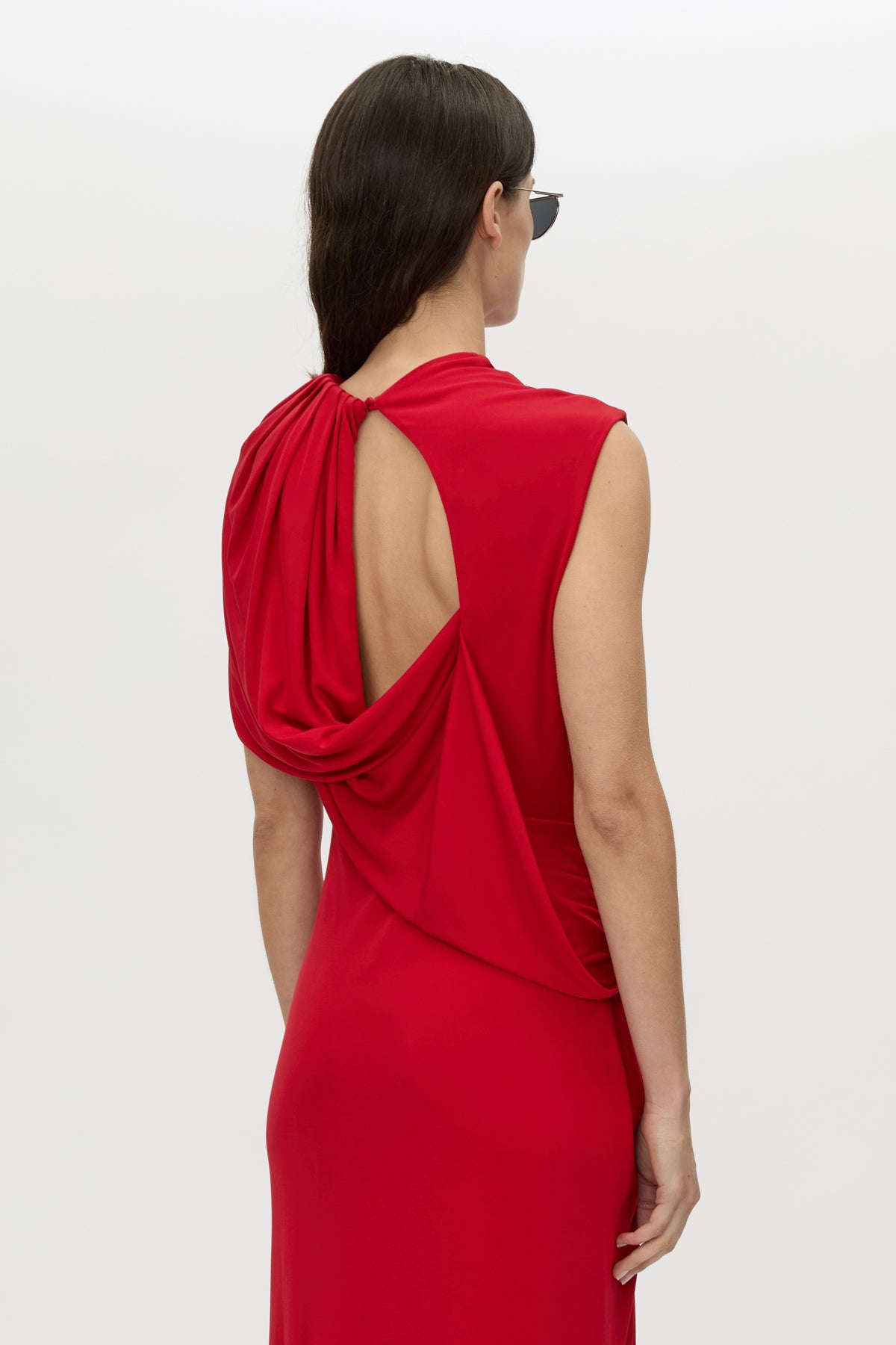 Paloma Draped Sleeve Dress
