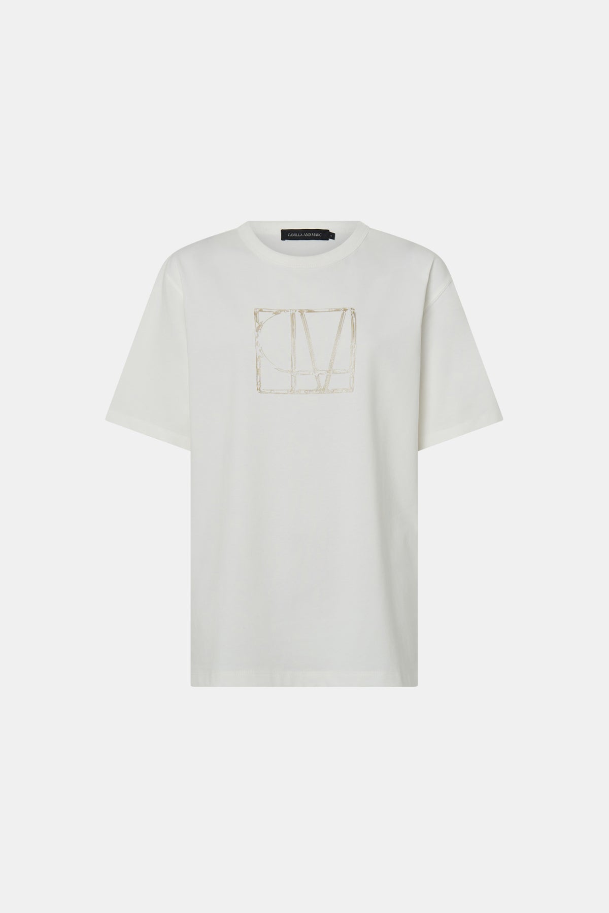 Patina Front Monogram Tee