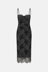 Peregrine Lace Midi Dress