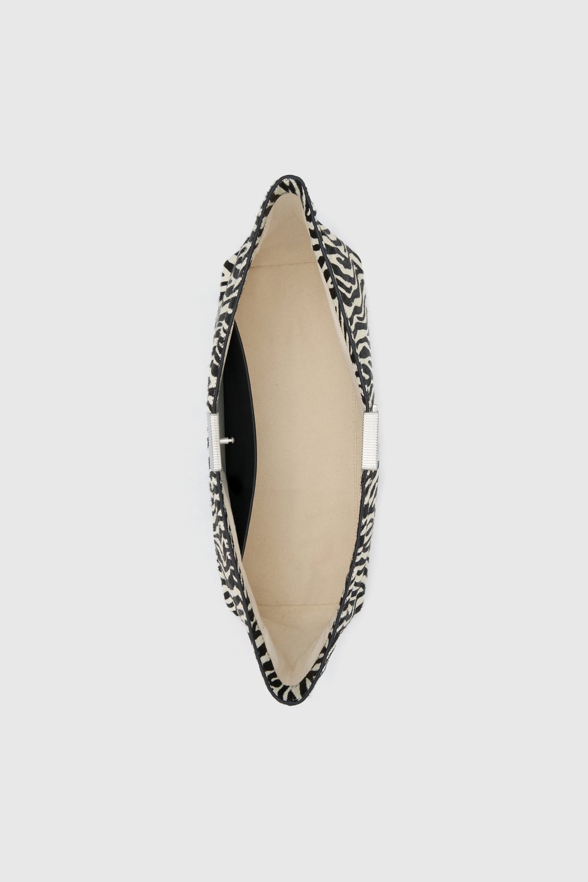 Poppy Zebra Clutch