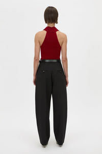 Ravine Wrap Neck Bodysuit