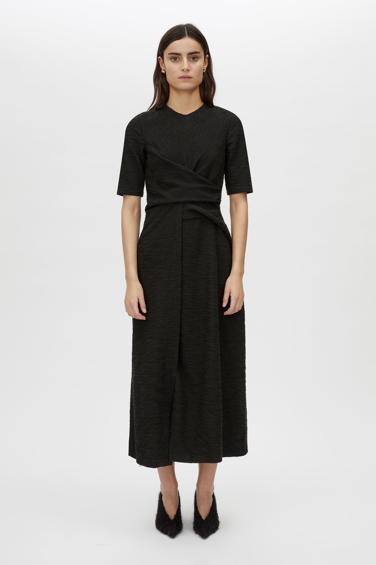 Realm Twisted Midi Dress