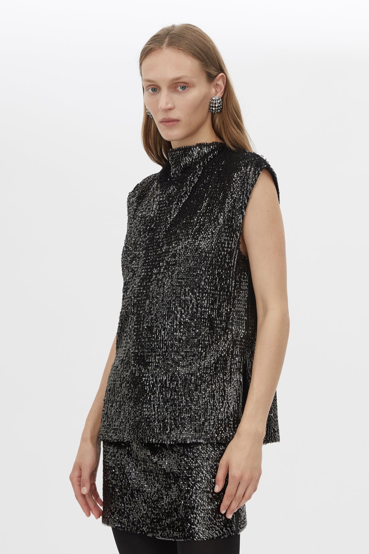 Sabel Sequin Mini Skirt